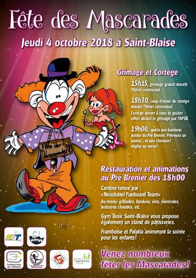 Affiche mascarades 2018